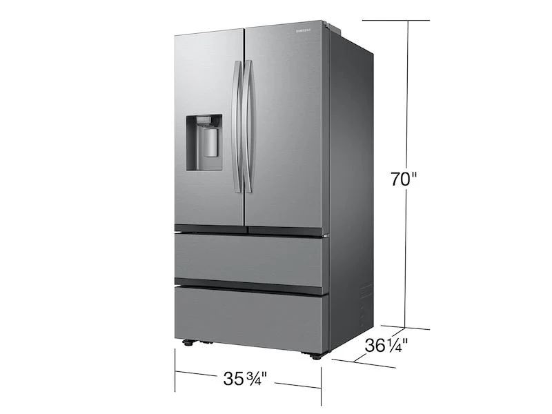 Samsung RF31CG7400SRAA 30 cu. ft. Mega Capacity 4-Door French Door Refrigerator with Four Types of Ice in Stainless Steel - Image 2