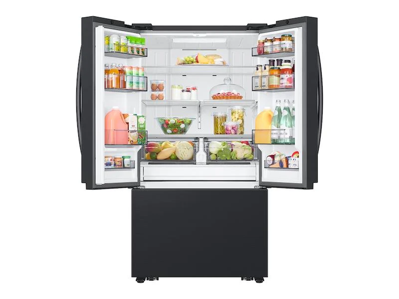 Samsung RF32CG5100MTAA 32 cu. ft. Mega Capacity 3-Door French Door Refrigerator with Dual Auto Ice Maker in Matte Black Steel - Image 6