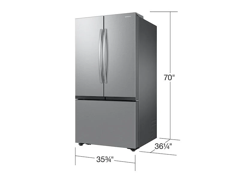 Samsung RF32CG5100SRAA 32 cu. ft. Mega Capacity 3-Door French Door Refrigerator with Dual Auto Ice Maker in Stainless Steel - Image 2