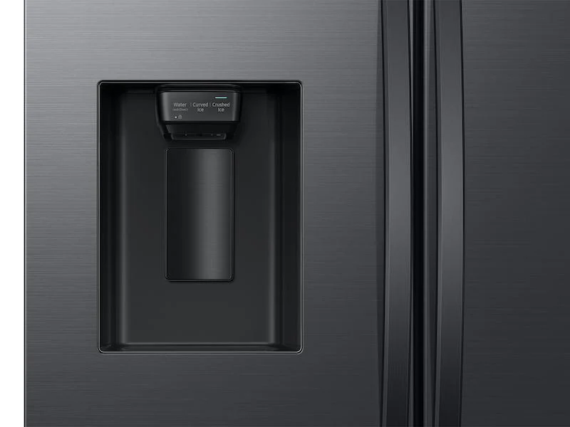 Samsung RF32CG5400MTAA 31 cu. ft. Mega Capacity 3-Door French Door Refrigerator with Four Types of Ice in Matte Black Steel - Image 4