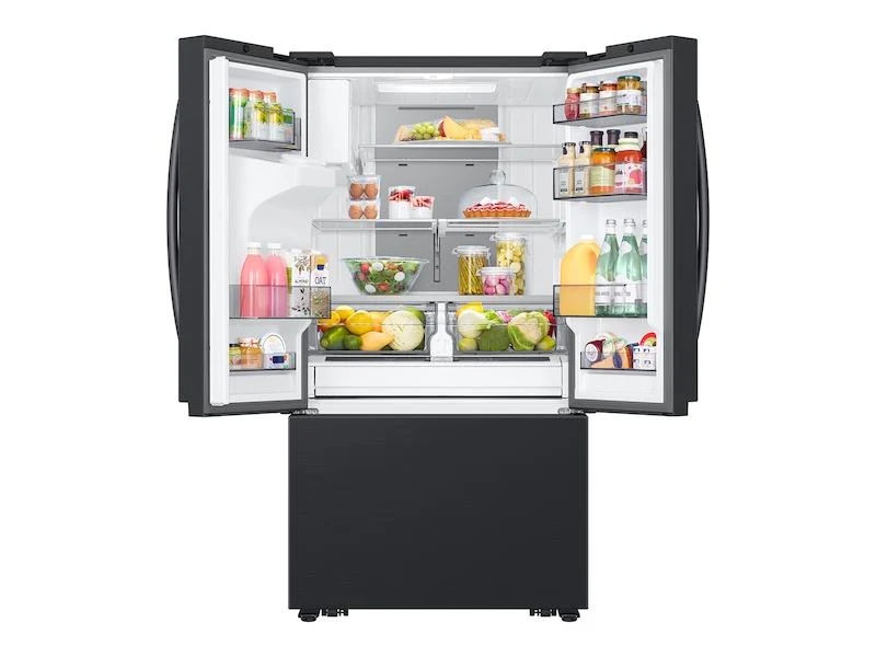 Samsung RF32CG5400MTAA 31 cu. ft. Mega Capacity 3-Door French Door Refrigerator with Four Types of Ice in Matte Black Steel - Image 8