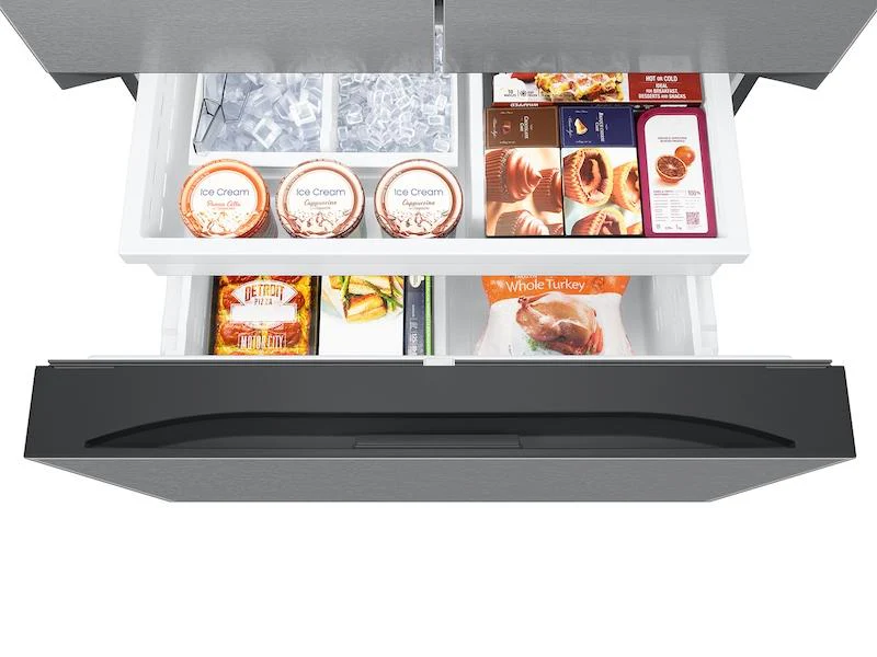 Samsung RF32CG5400SRAA 31 cu. ft. Mega Capacity 3-Door French Door Refrigerator with Four Types of Ice in Stainless Steel - Image 10