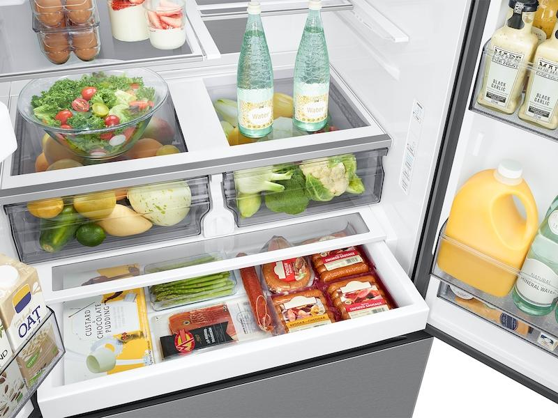 Samsung RF32CG5400SRAA 31 cu. ft. Mega Capacity 3-Door French Door Refrigerator with Four Types of Ice in Stainless Steel - Image 3