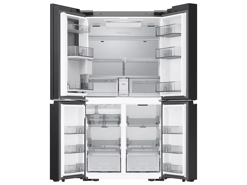 Samsung RM80F23VMR Bespoke 23 cu. ft. Counter Depth 4-Door French Door Refrigerator with AI Hybrid Cooling & Beverage Center™ in Stainless Steel - Image 4