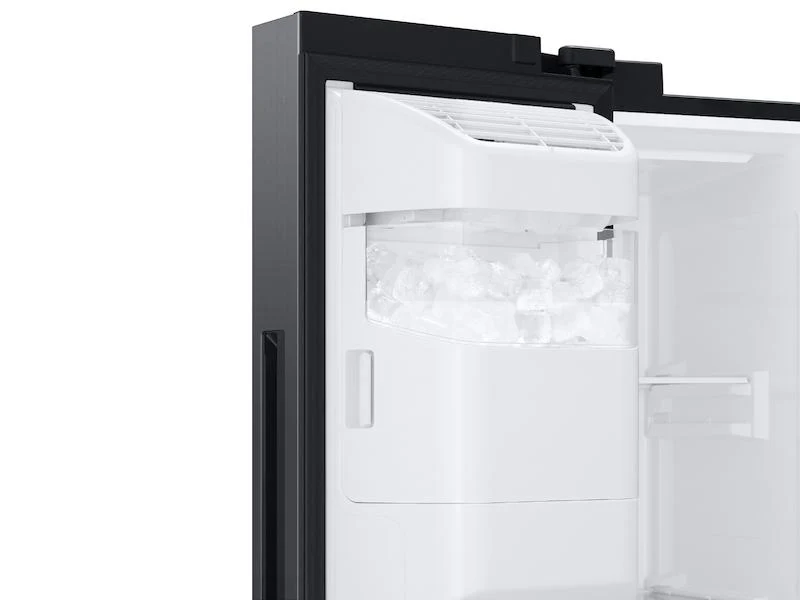 22 cu. ft. Counter Depth Side-by-Side Refrigerator in Black Stainless Steel - Image 5
