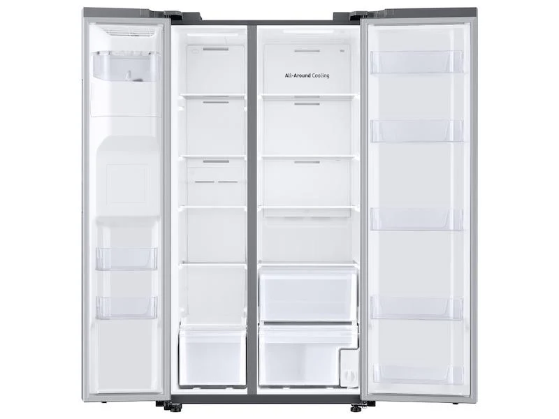 Samsung RS22T5201SR 22 cu. ft. Counter Depth Side-by-Side Refrigerator in Stainless Steel - Image 6