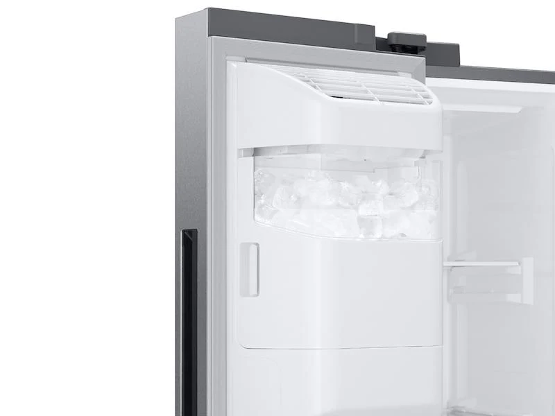 Samsung RS22T5561SR 22 cu. ft. Counter Depth Side-by-Side Refrigerator with Touch Screen Family Hub™ in Stainless Steel - Image 5