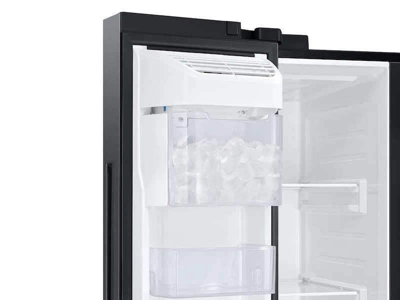 23 cu. ft. Smart Counter Depth Side-by-Side Refrigerator in Black Stainless Steel - Image 6
