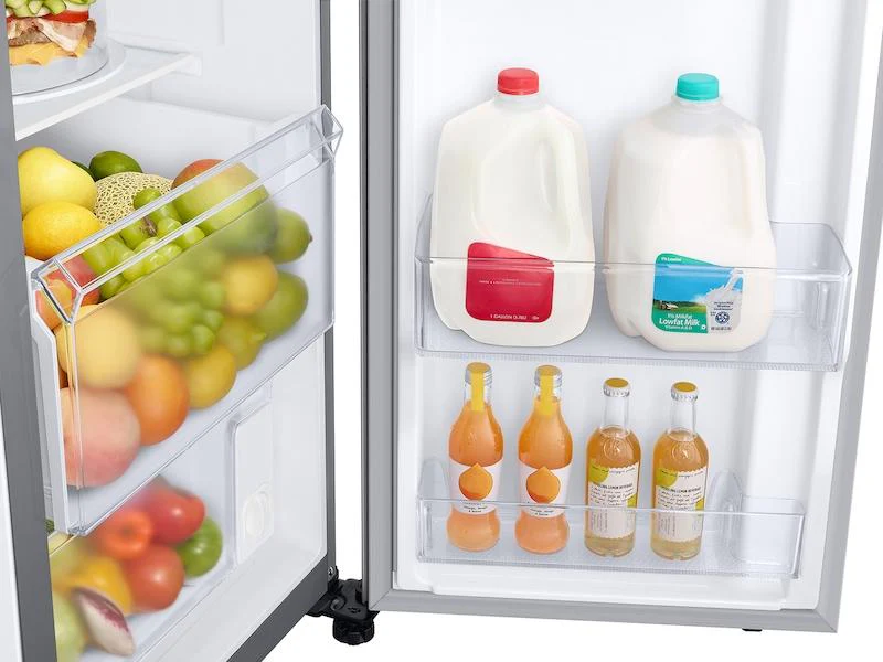 Samsung RS23A500ASR 23 cu. ft. Smart Counter Depth Side-by-Side Refrigerator in Stainless Steel - Image 8