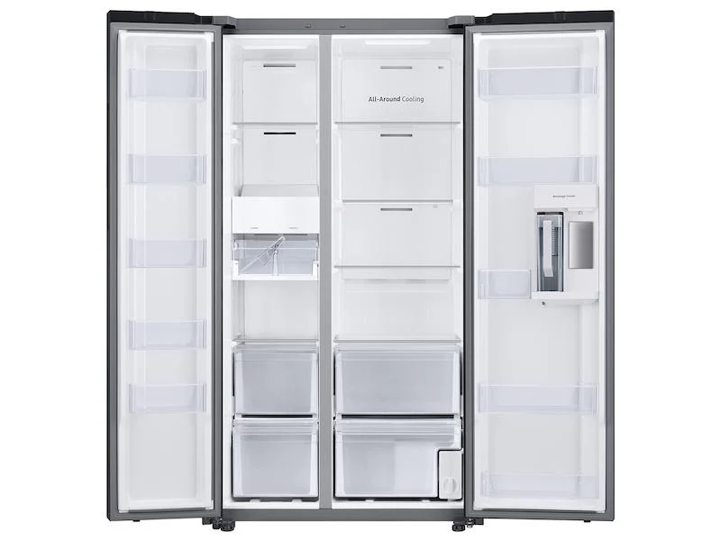 Samsung RS23CB7600QLAA Bespoke Counter Depth Side-by-Side 23 cu. ft. Refrigerator with Beverage Center™ in Stainless Steel - Image 5