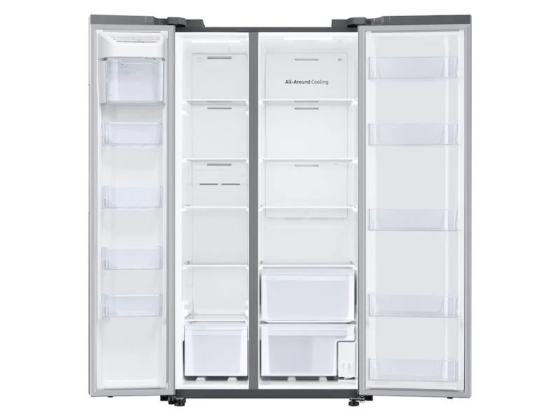 Samsung RS28A500ASR 28-cu-ft-Smart-Side-by-Side-Refrigerator-in-Stainless-Steel - Image 6