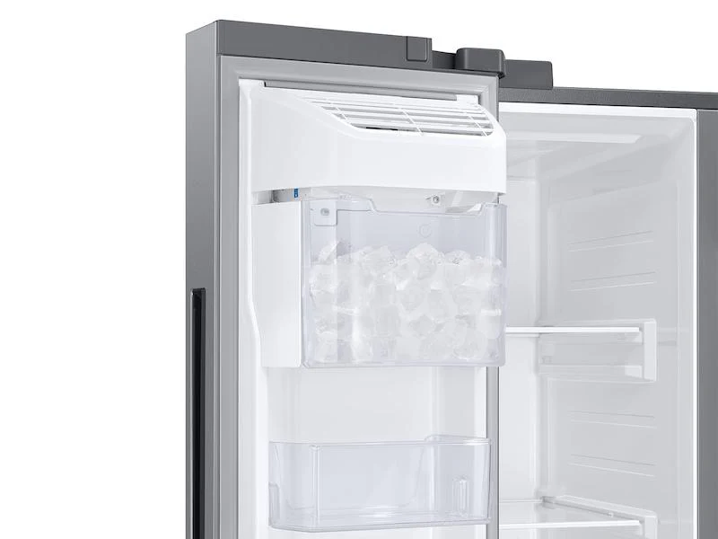 Samsung RS28A5F61SR 27.3 cu. ft. Smart Side-by-Side Refrigerator with Family Hub™ in Stainless Steel - Image 6