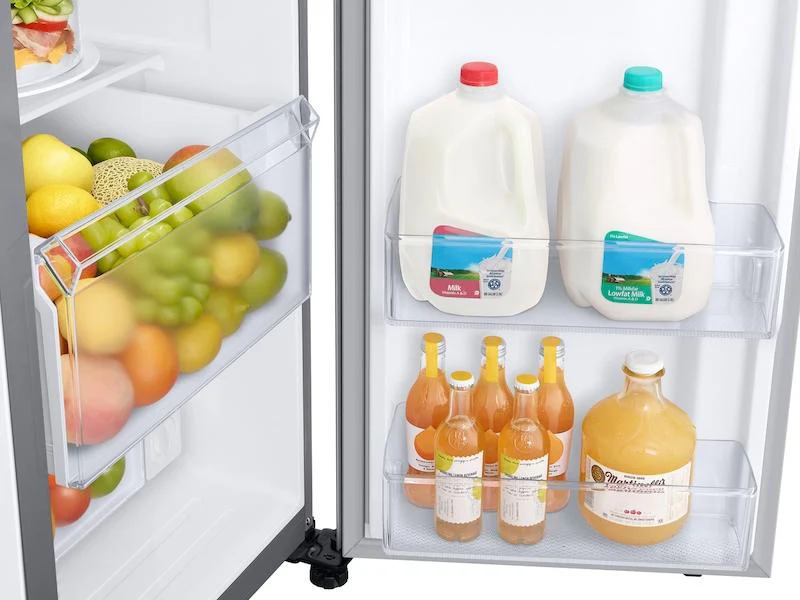 Samsung RS28A5F61SR 27.3 cu. ft. Smart Side-by-Side Refrigerator with Family Hub™ in Stainless Steel - Image 8