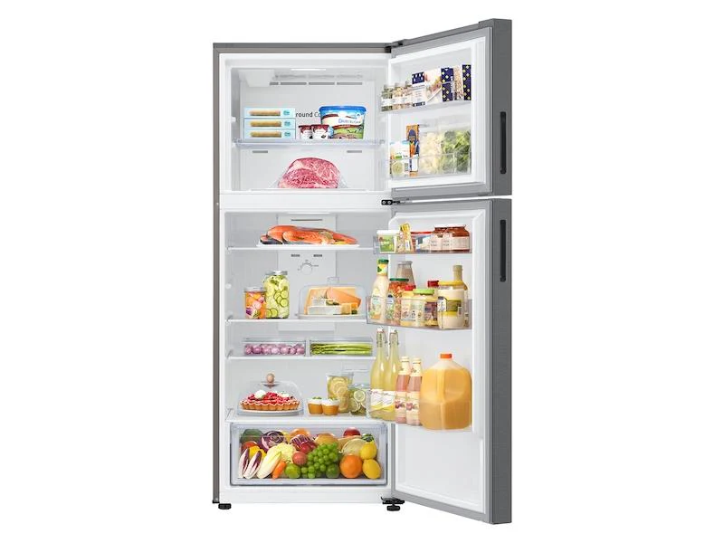 Samsung RT16A6195SR 15.6 cu. ft. Top Freezer Refrigerator with All-Around Cooling in Stainless Steel - Image 6