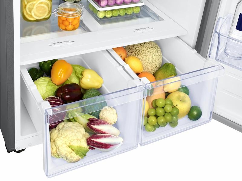 18 cu. ft. Top Freezer Refrigerator with FlexZone™ and Ice Maker in Stainless Steel - Image 10