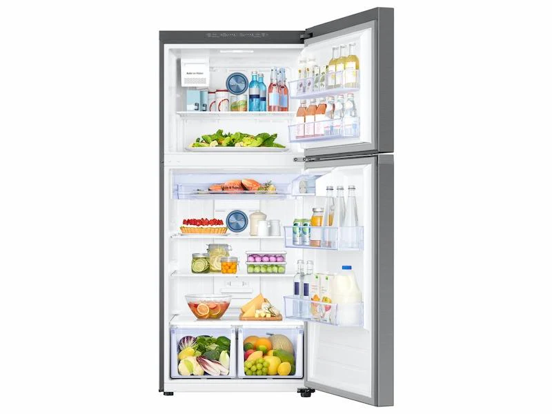 18 cu. ft. Top Freezer Refrigerator with FlexZone™ and Ice Maker in Stainless Steel - Image 4