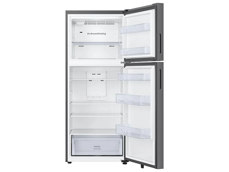 Samsung RT70F18LRSR 18 cu. ft. Top Freezer Refrigerator with All-Around Cooling in Stainless Steel - Image 3