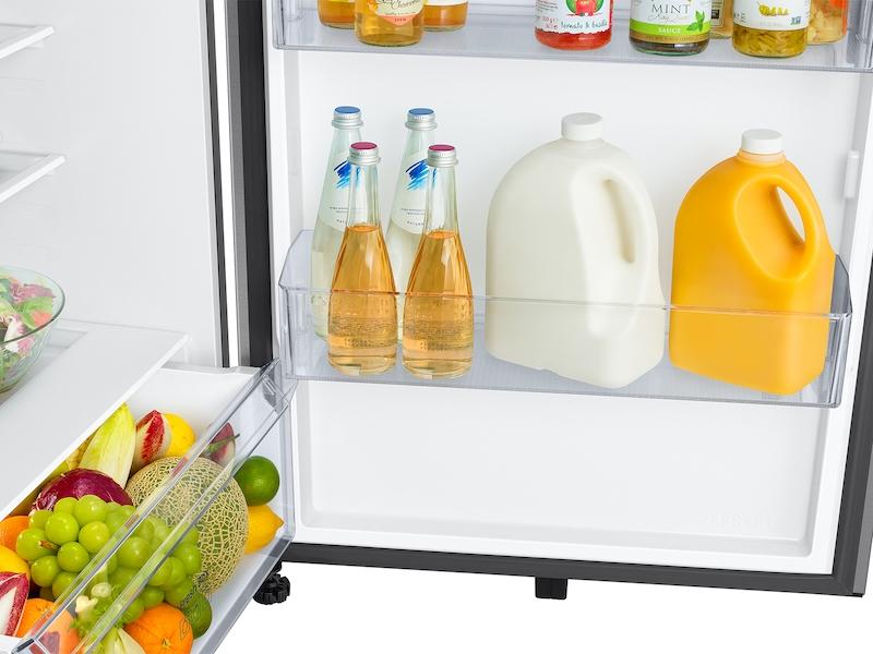 Samsung RT70F18LRSR 18 cu. ft. Top Freezer Refrigerator with All-Around Cooling in Stainless Steel - Image 7