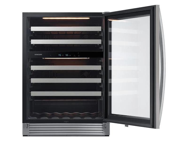 Samsung RW51TS338SR 51-Bottle Wine Cooler Refrigerator in Stainless Steel  Samsung US - Image 4