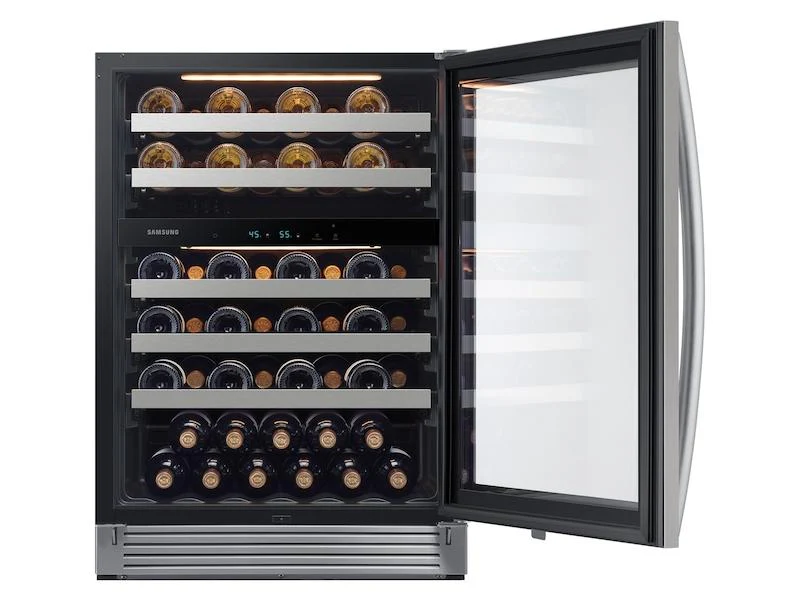 Samsung RW51TS338SR 51-Bottle Wine Cooler Refrigerator in Stainless Steel  Samsung US - Image 5