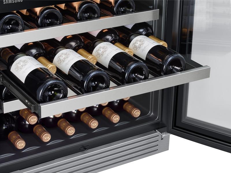 Samsung RW51TS338SR 51-Bottle Wine Cooler Refrigerator in Stainless Steel  Samsung US - Image 8