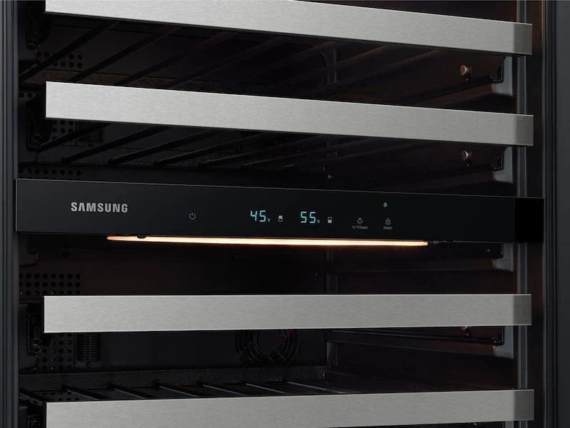 Samsung RW51TS338SR 51-Bottle Wine Cooler Refrigerator in Stainless Steel  Samsung US - Image 9