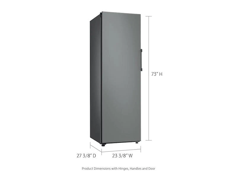 11.4 cu. Ft. Bespoke Flex Column Refrigerator with Flexible Design in Grey Glass - Image 3