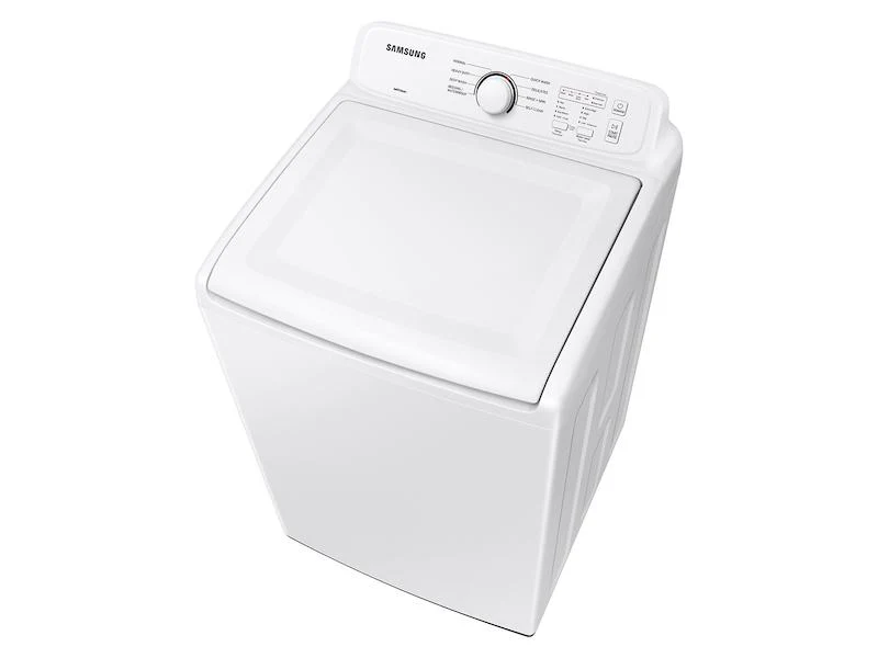 Samsung WA40A3005AW 4.0 cu. ft. Top Load Washer with ActiveWave™ Agitator and Soft-Close Lid in White - Image 7