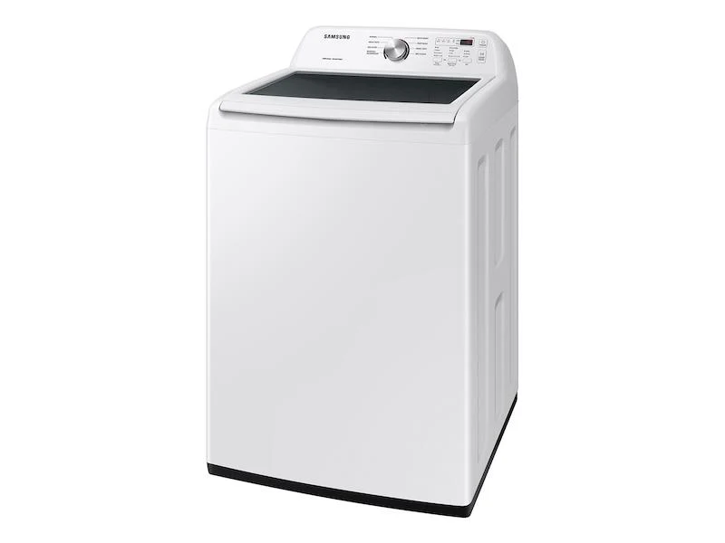 Samsung WA44A3205AW 4.4 cu. ft. Top Load Washer with ActiveWave™ Agitator and Soft-Close Lid in White - Image 4