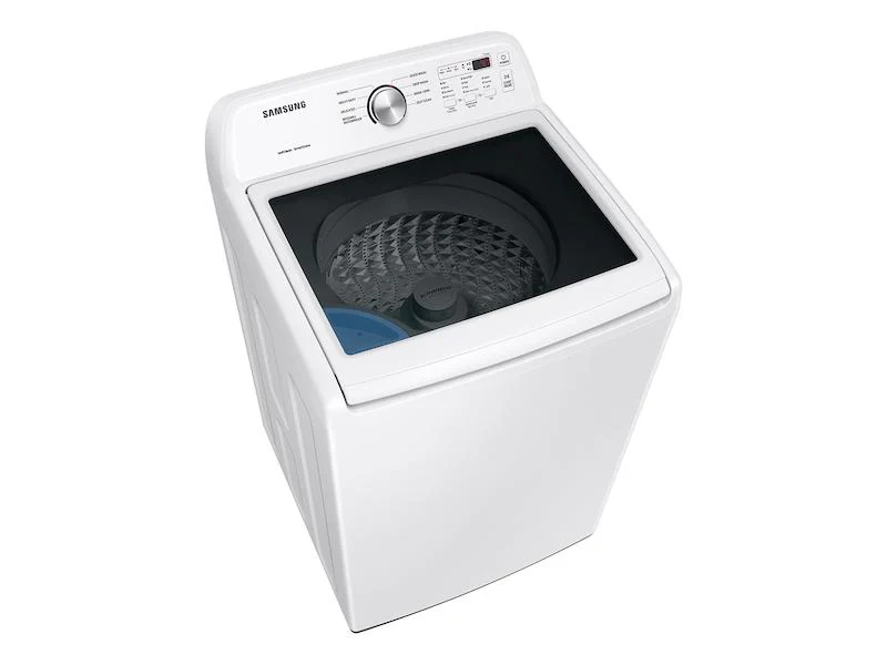Samsung WA44A3205AW 4.4 cu. ft. Top Load Washer with ActiveWave™ Agitator and Soft-Close Lid in White - Image 6
