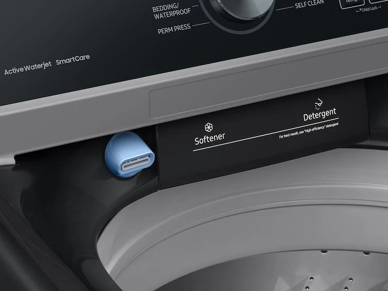 4.4 cu. ft. Top Load Washer with ActiveWave™ Agitator and Active WaterJet in Brushed Black - Image 4