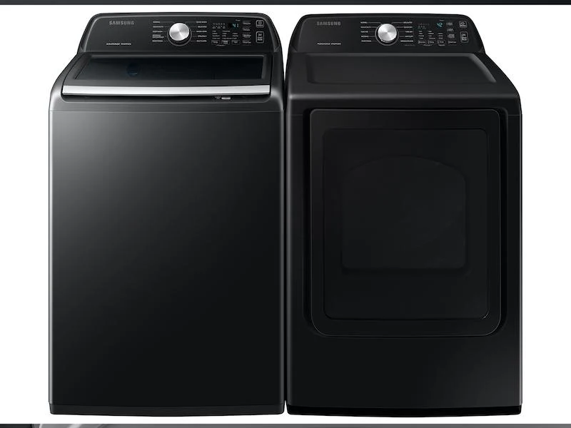 4.4 cu. ft. Top Load Washer with ActiveWave™ Agitator and Active WaterJet in Brushed Black - Image 7