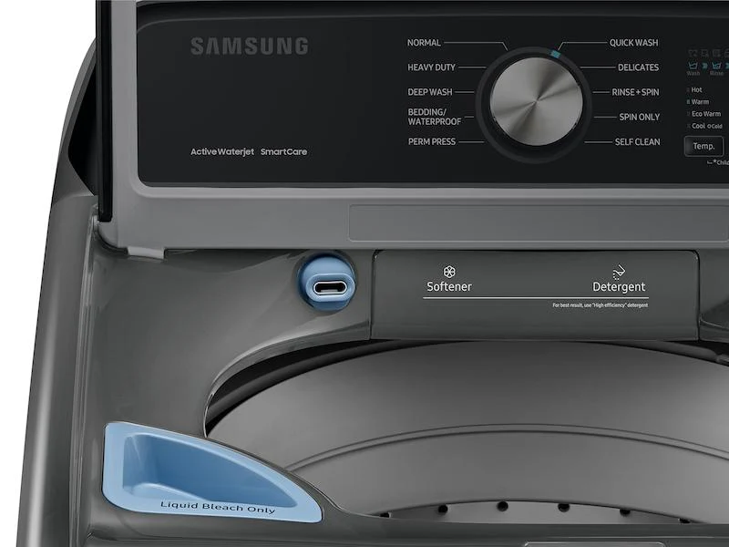 4.5 cu. ft. Capacity Top Load Washer with Active WaterJet in Platinum - Image 9