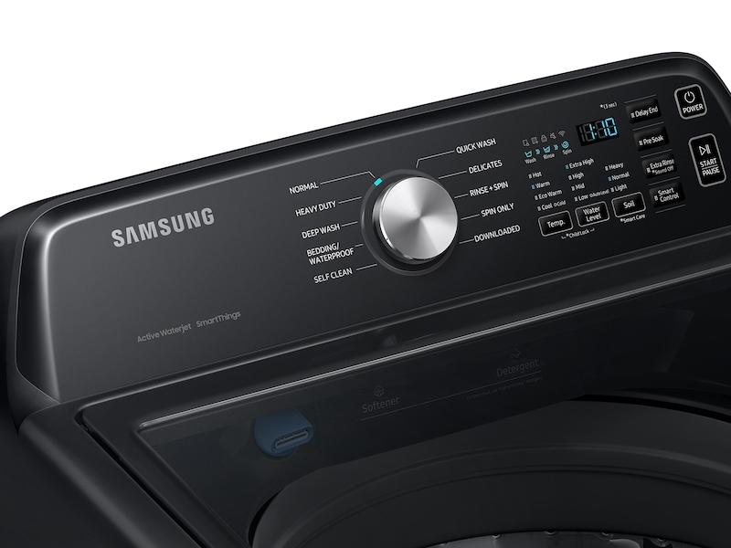 Samsung WA47CG3500AVA4 4.7 cu. ft. Large Capacity Smart Top Load Washer with Active WaterJet in Brushed Black - Image 11