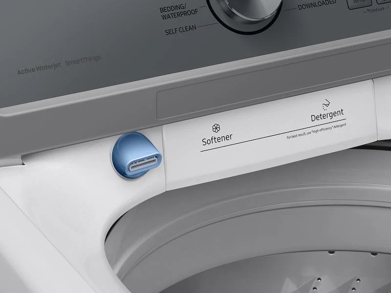 Samsung WA47CG3500AWA4 4.7 cu. ft. Large Capacity Smart Top Load Washer with Active WaterJet in White - Image 9