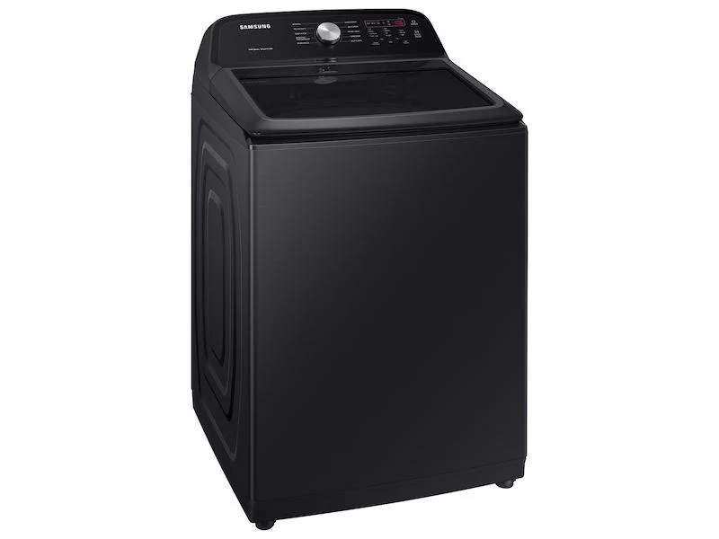 5.0 cu. ft. Large Capacity Top Load Washer with Deep Fill and EZ Access Tub in Brushed Black - Image 2