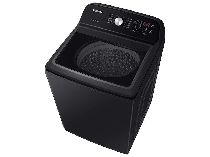 5.0 cu. ft. Large Capacity Top Load Washer with Deep Fill and EZ Access Tub in Brushed Black - Image 4