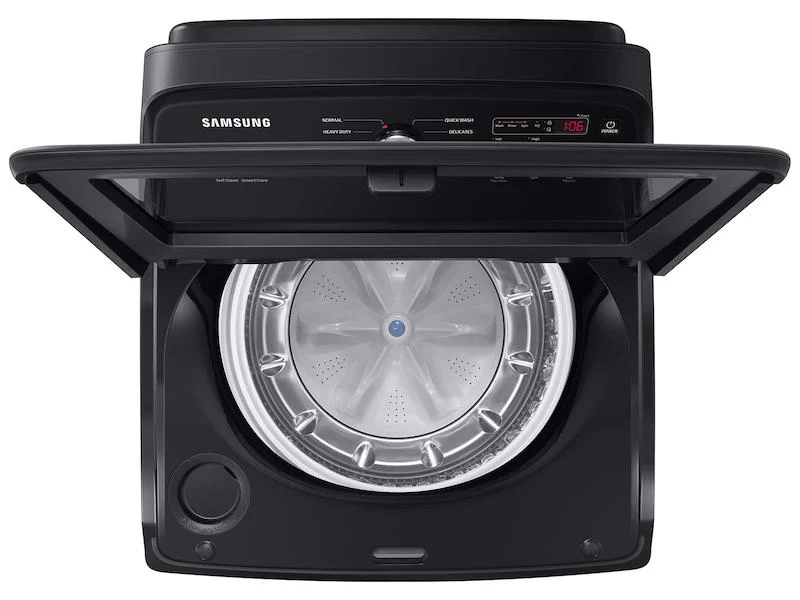 5.0 cu. ft. Large Capacity Top Load Washer with Deep Fill and EZ Access Tub in Brushed Black - Image 5