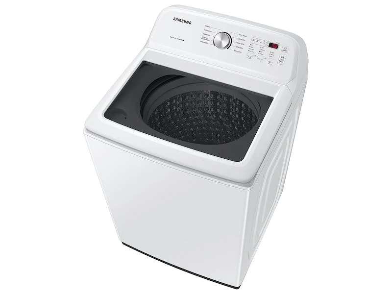Samsung WA50B5100AW 5.0 cu. ft. Large Capacity Top Load Washer with Deep Fill and EZ Access Tub in White - Image 4