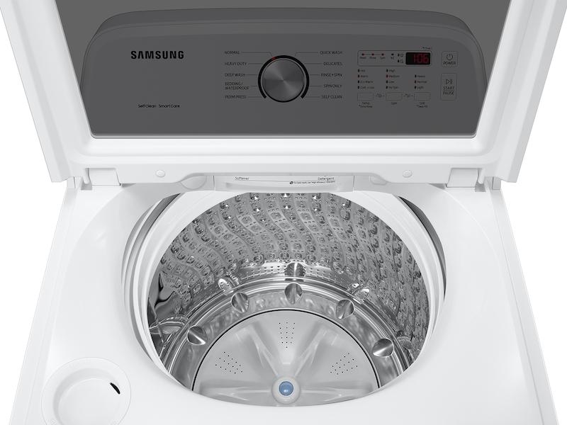 Samsung WA50B5100AW 5.0 cu. ft. Large Capacity Top Load Washer with Deep Fill and EZ Access Tub in White - Image 9