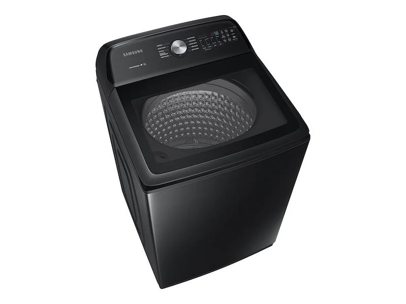 Samsung WA50R5200AV 5.0 cu. ft. Capacity Top Load Washer with Active WaterJet in Brushed Black - Image 8