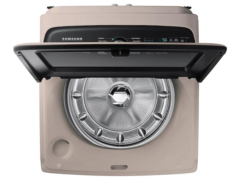 Samsung WA51A5505AC 5.1 cu. ft. Smart Top Load Washer with ActiveWave™ Agitator and Super Speed Wash in Champagne - Image 11