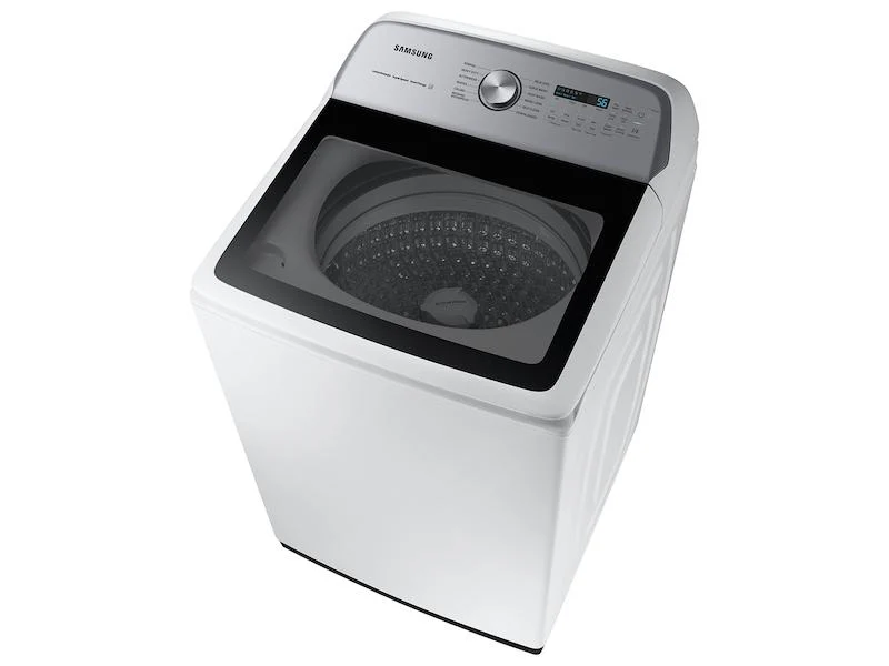 Samsung WA51DG5505AW 5.1 cu. ft. Large Capacity Smart Top Load Washer with ActiveWave™ Agitator and Super Speed Wash in White - Image 6