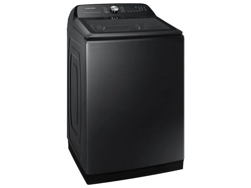 5.2 cu. ft. Large Capacity Smart Top Load Washer with Super Speed Wash in Brushed Black - Image 3