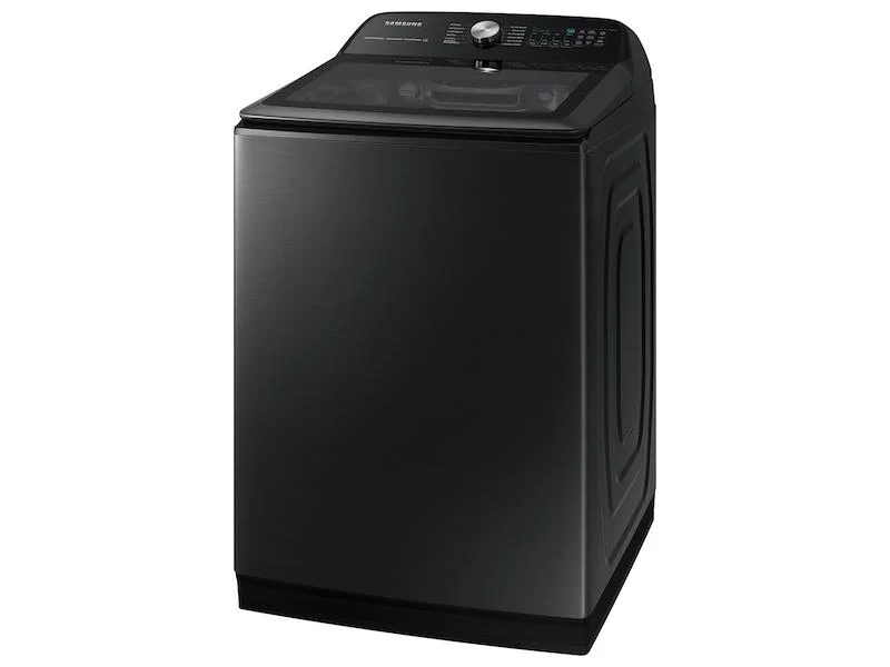 5.2 cu. ft. Large Capacity Smart Top Load Washer with Super Speed Wash in Brushed Black - Image 6