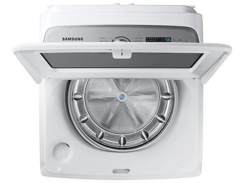 Samsung WA52DG5500AW 5.2 cu. ft. Large Capacity Smart Top Load Washer with Super Speed Wash in White - Image 7