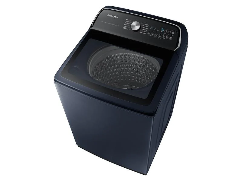 Samsung WA54CG7150ADA4 5.4 cu. ft. Smart Top Load Washer with Pet Care Solution and Super Speed Wash in Brushed Navy - Image 6