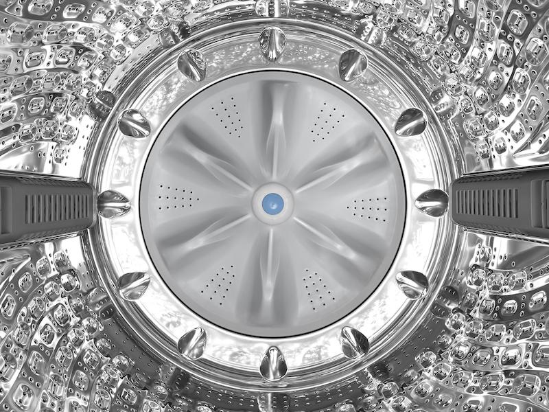 Samsung WA54CG7150AWA4 5.4 cu. ft. Smart Top Load Washer with Pet Care Solution and Super Speed Wash in White - Image 8