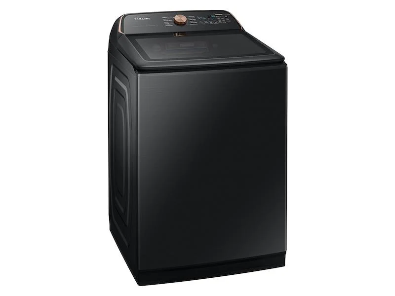 Samsung WA54CG7550AV 5.4 cu. ft. Extra-Large Capacity Smart Top Load Washer with Pet Care Solution and Auto Dispense System in Brushed Black - Image 4