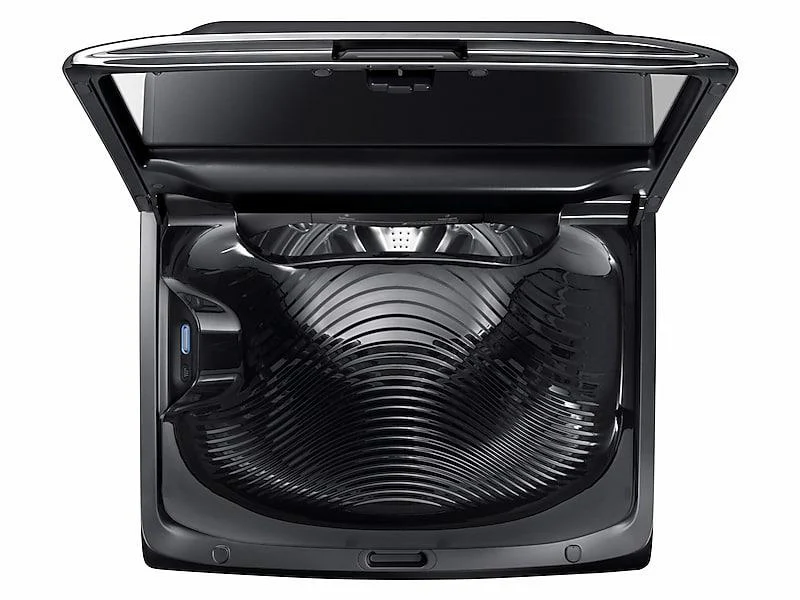 Samsung WA54M8750AV 5.4 cu. ft. Top Load Smart Washer with Integrated Touch Controls and activewash™ in Black Stainless Steel - Image 2